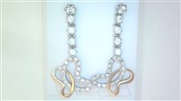 Ohrringe Dame Luxury Top in Gold Zirconia FARFALLE ZIRC UT/Z 6.40 B